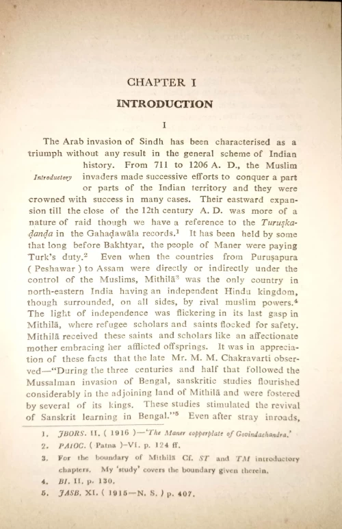 History of Muslim Rule in Tirhut (1206-1765 A.D.)